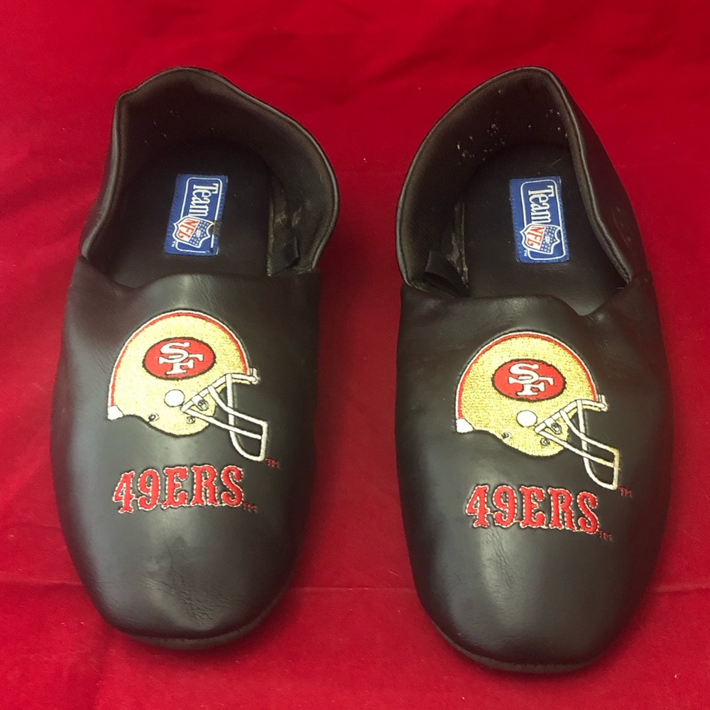 San Francisco 49ers Team NFL Vintage Slip On Slippers